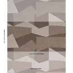 Schumacher 84450 Breuer Wenge Brown fabric swatch