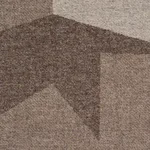 Schumacher 84450 Breuer Wenge Brown fabric swatch