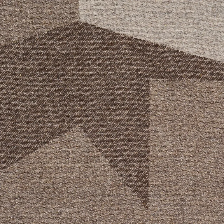 Schumacher 84450 Breuer Wenge Brown fabric swatch