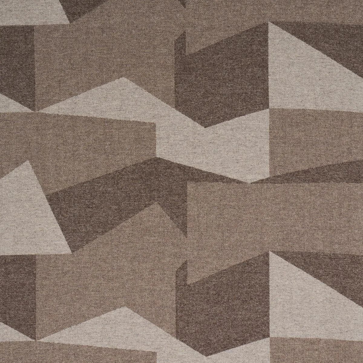 Schumacher 84450 Breuer Wenge Brown fabric swatch