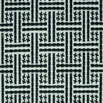 Schumacher 75935 Brickell Indoor/Outdoor Black fabric swatch