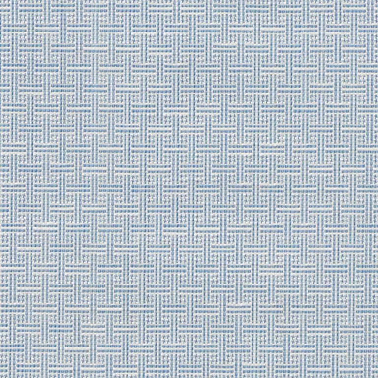 Schumacher 75930 Brickell Indoor/Outdoor Blue fabric swatch