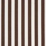 Schumacher 71347 Brigitte Stripe Brown fabric swatch