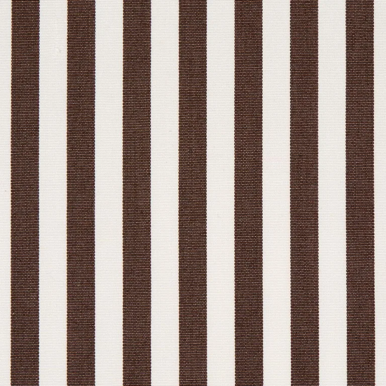 Schumacher 71347 Brigitte Stripe Brown fabric swatch