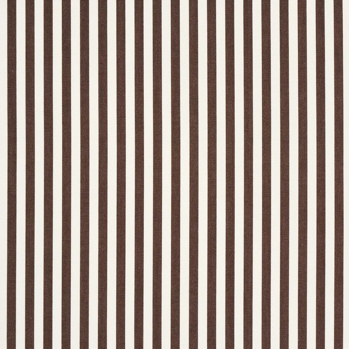 Schumacher 71347 Brigitte Stripe Brown fabric swatch