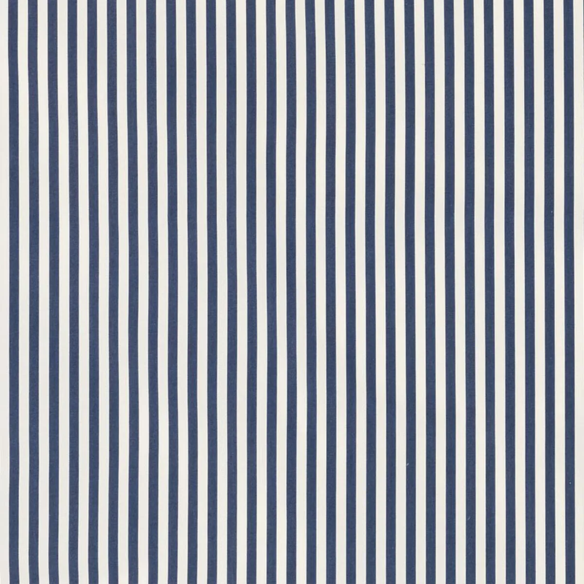 Schumacher 71344 Brigitte Stripe Navy fabric swatch