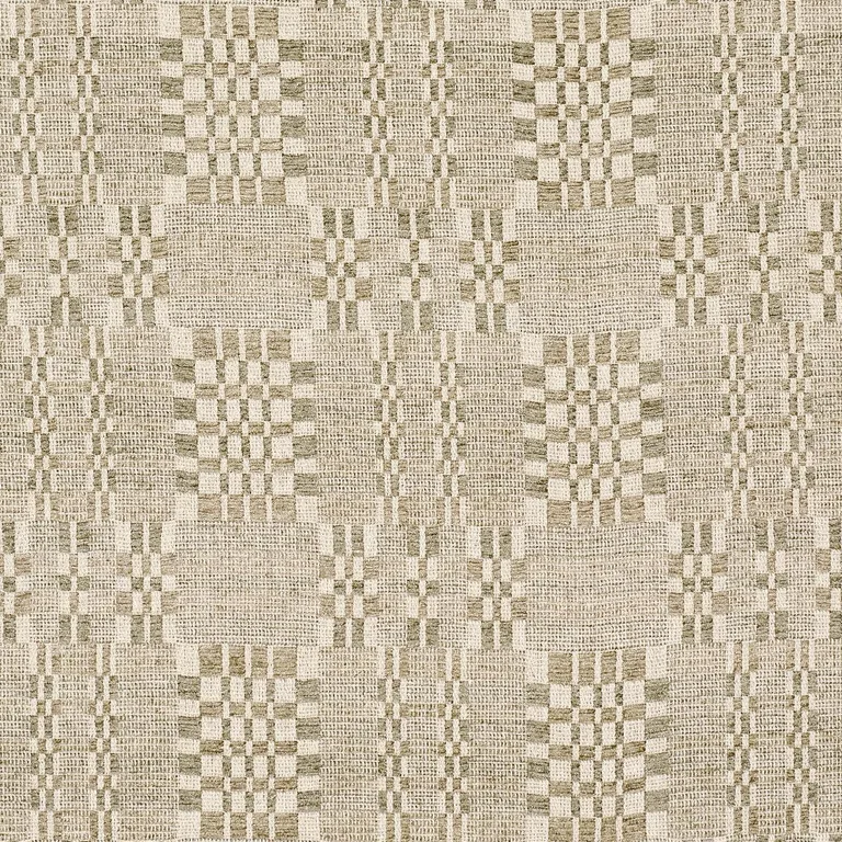 Schumacher 76948 Brimfield Almond Dust fabric swatch
