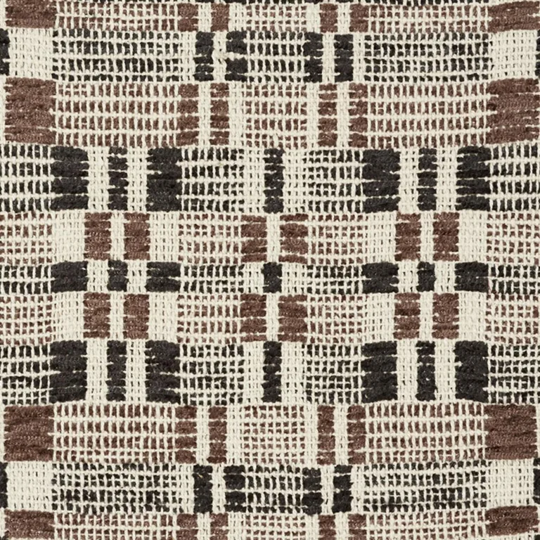 Schumacher 76942 Brimfield Cinder fabric swatch