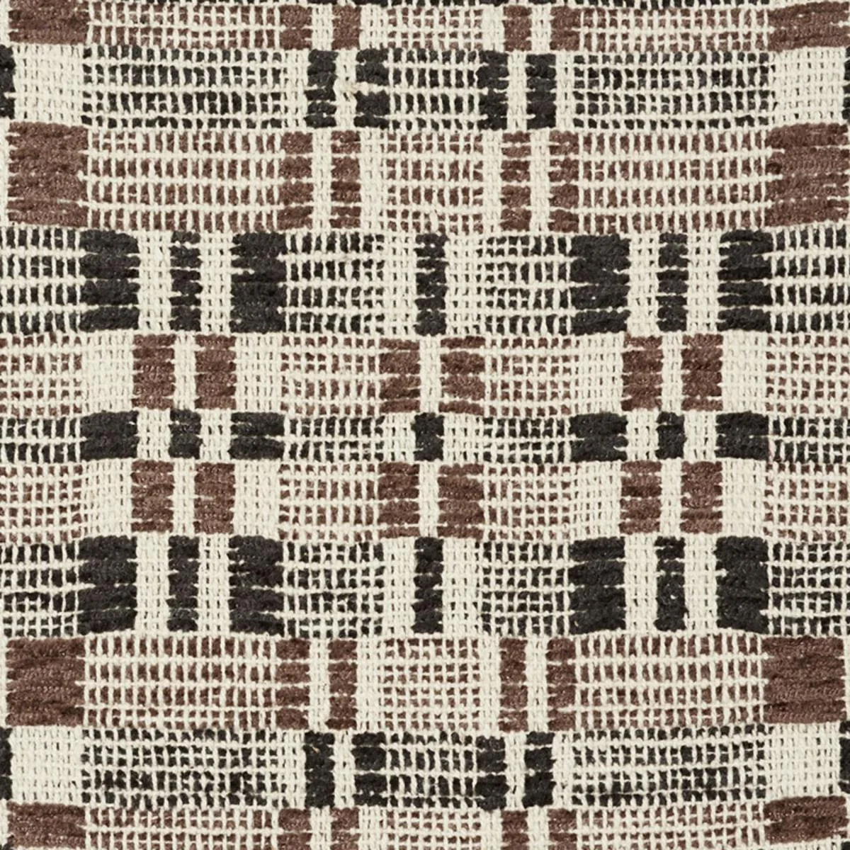 Schumacher 76942 Brimfield Cinder fabric swatch