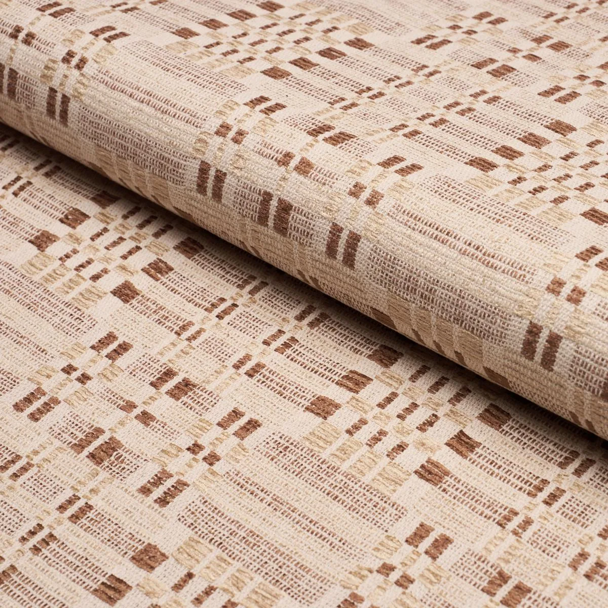 Schumacher 76945 Brimfield Fawn fabric swatch