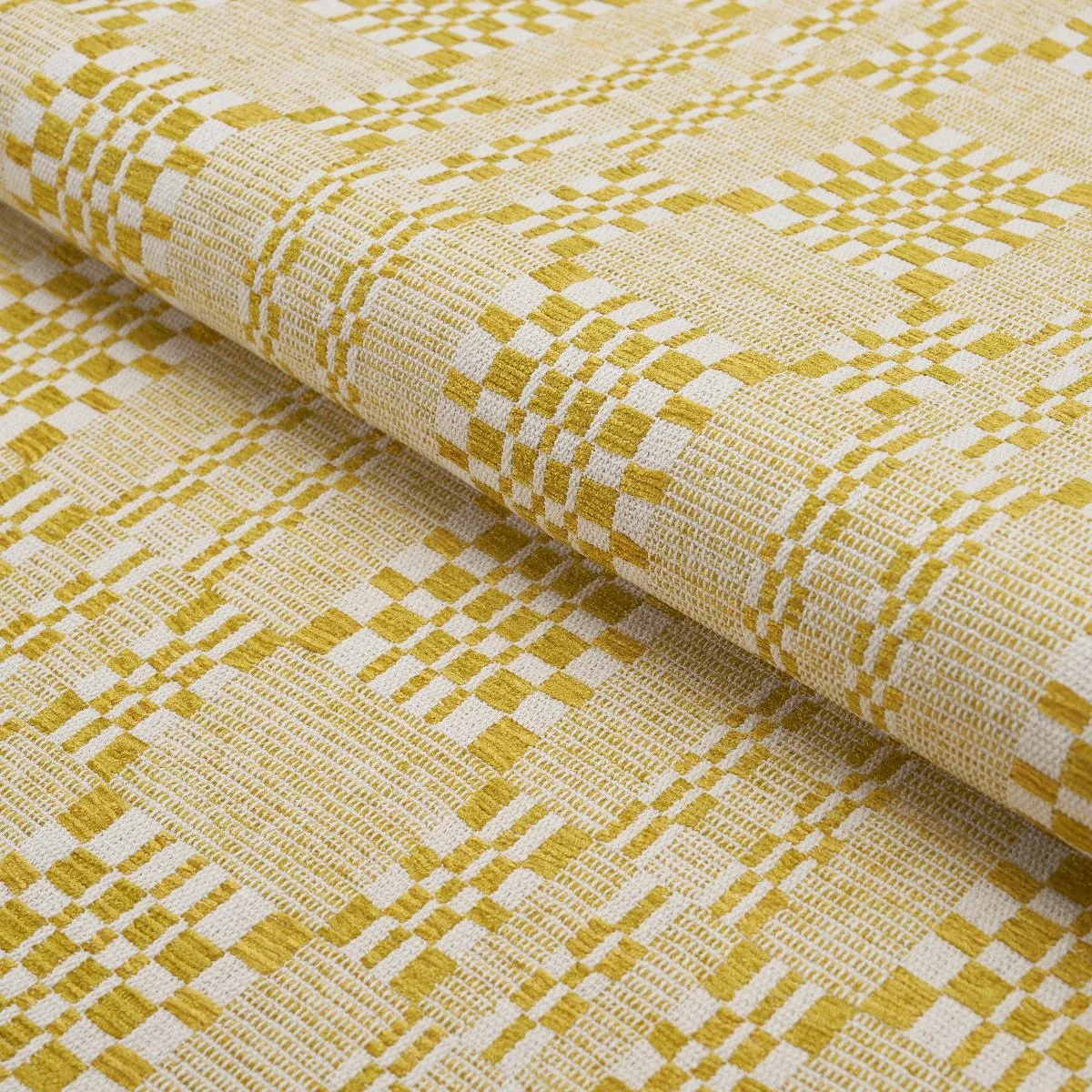 Schumacher 76947 Brimfield Mimosa Glow fabric swatch