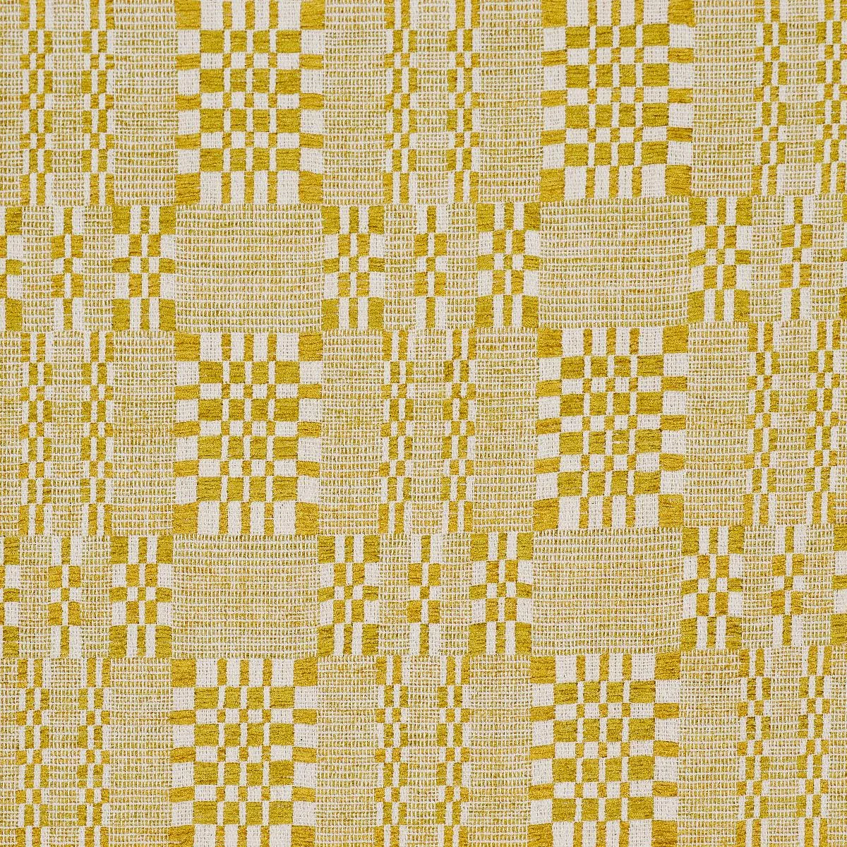Schumacher 76947 Brimfield Mimosa Glow fabric swatch