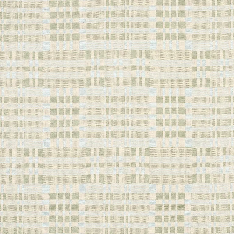 Schumacher 76941 Brimfield Sage fabric swatch