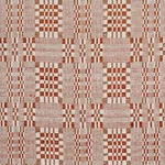 Schumacher 76946 Brimfield Terracotta fabric swatch