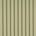 Schumacher 85622 Briony Stripe Leaf fabric swatch