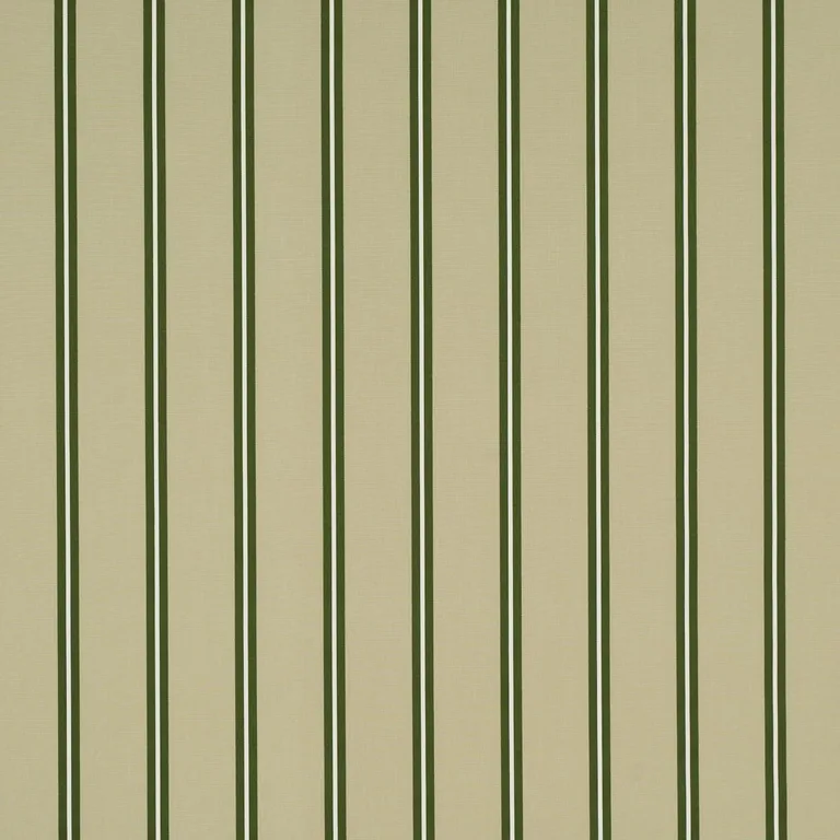 Schumacher 85622 Briony Stripe Leaf fabric swatch