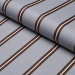 Schumacher 85621 Briony Stripe Sky fabric swatch