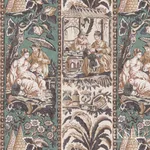 Schumacher RF912CS01 Bristol Stripe Original fabric swatch