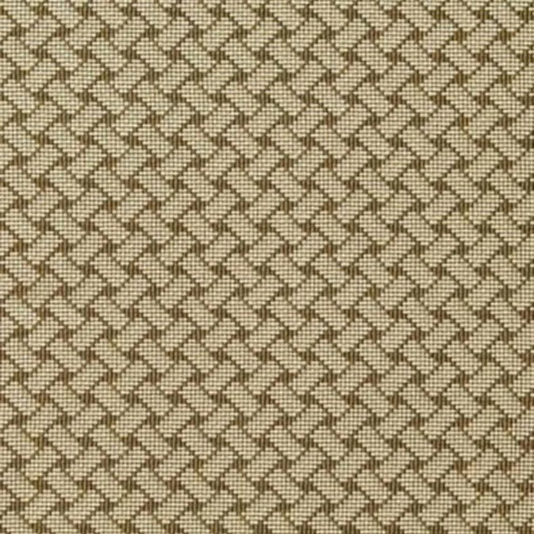 Schumacher 63391 Bristol Weave éPinglé Taupe fabric swatch