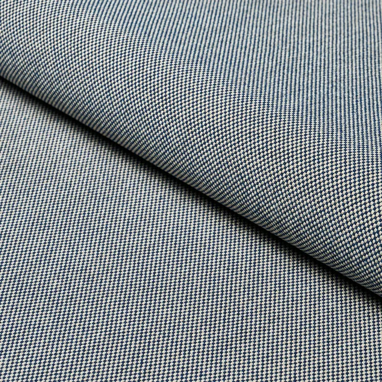 Schumacher 84161 Brock Indoor/Outdoor Navy fabric swatch