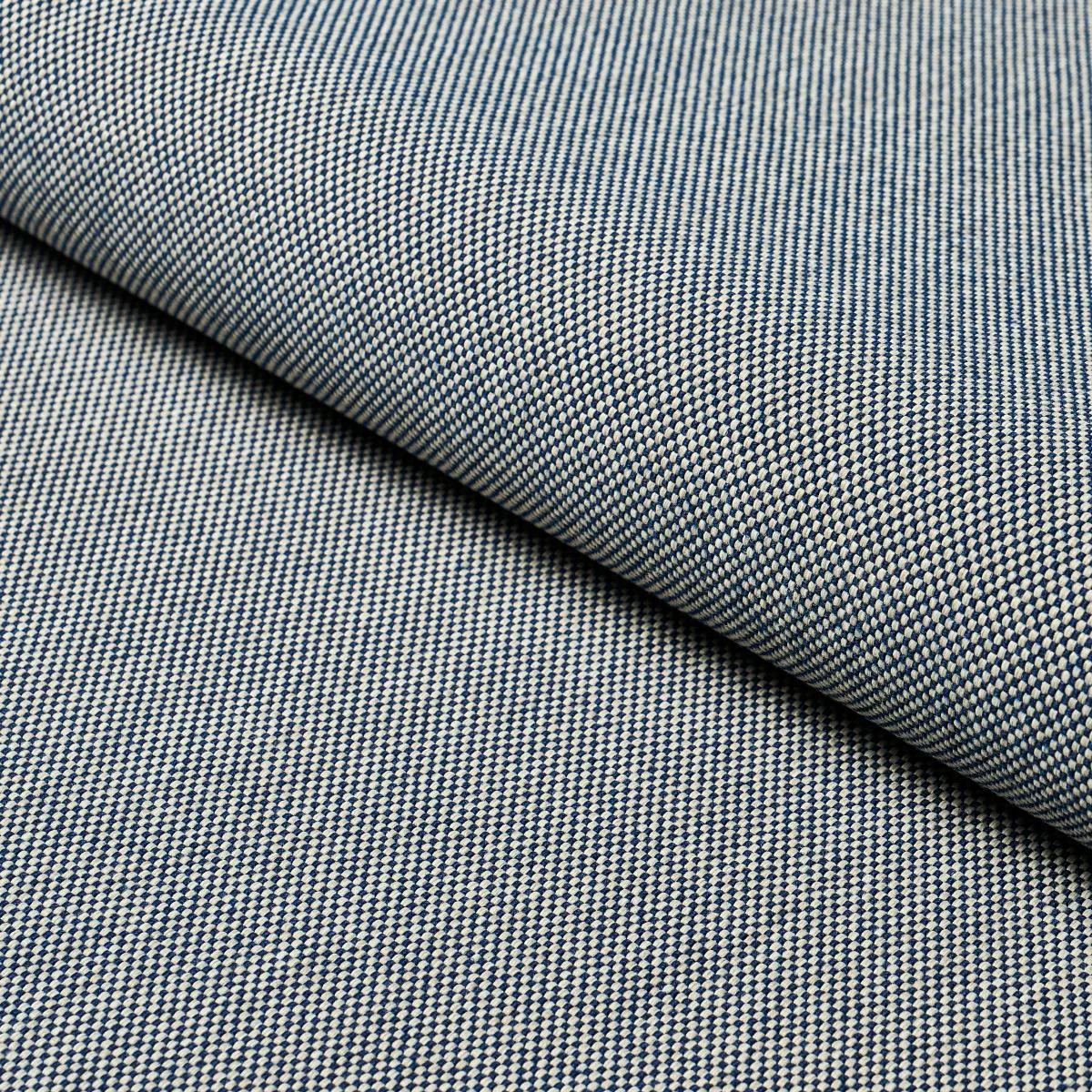Schumacher 84161 Brock Indoor/Outdoor Navy fabric swatch