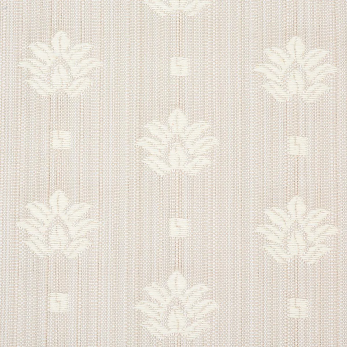 Schumacher 77530 Brunel Natural fabric swatch
