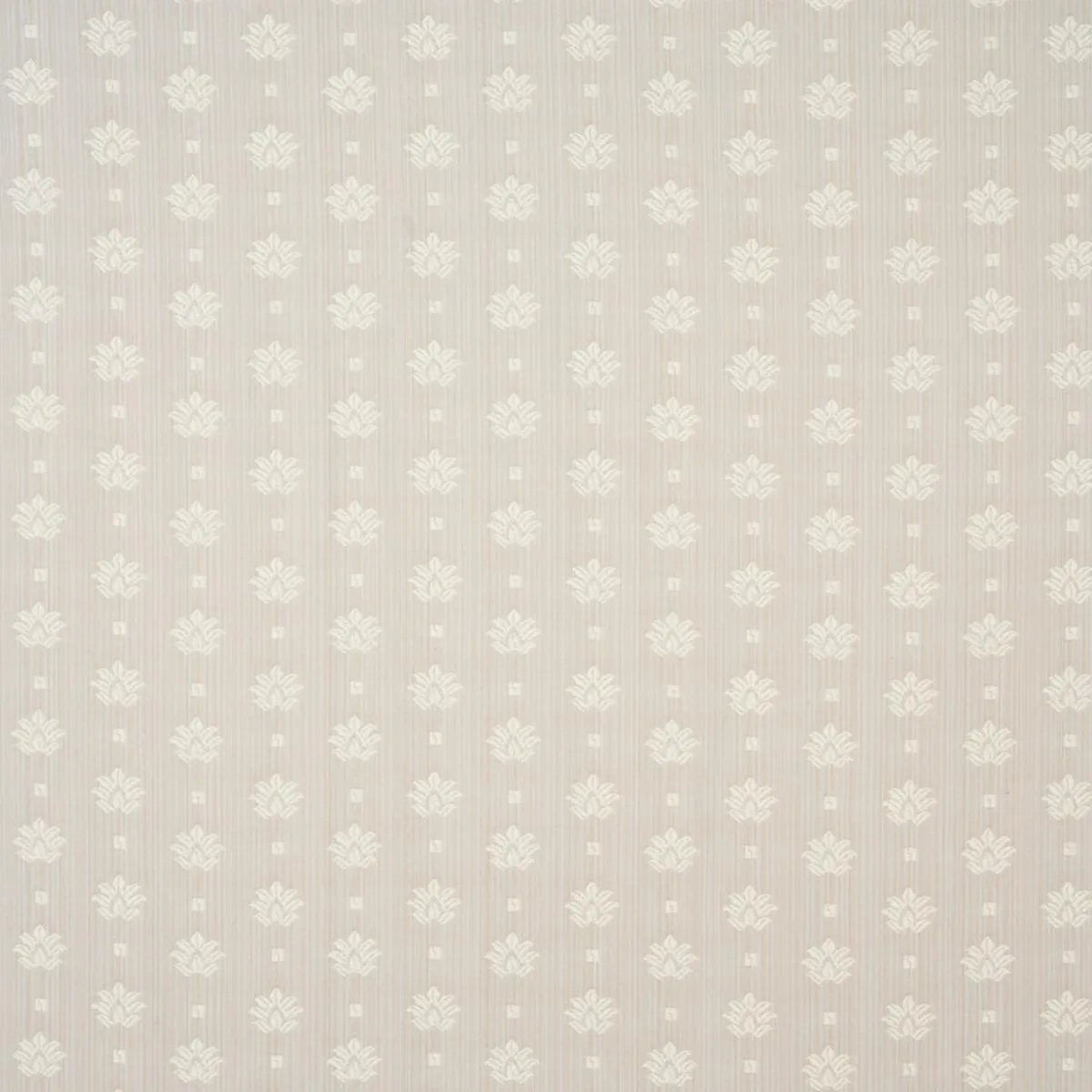 Schumacher 77530 Brunel Natural fabric swatch