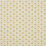Schumacher 77532 Brunel Yellow fabric swatch