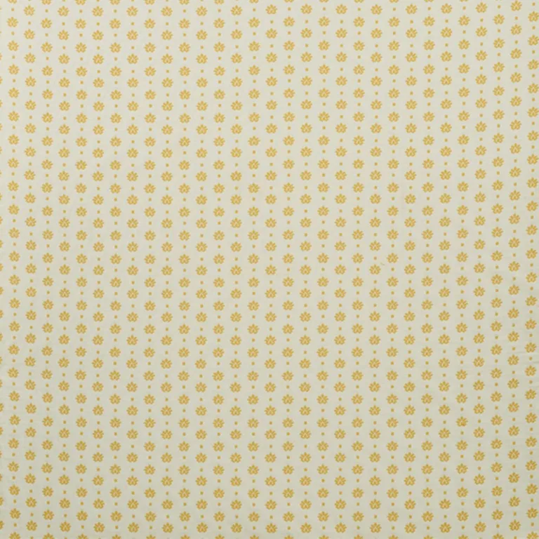 Schumacher 77532 Brunel Yellow fabric swatch