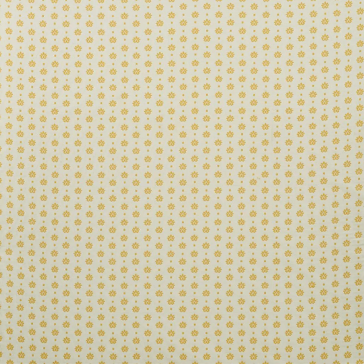 Schumacher 77532 Brunel Yellow fabric swatch
