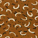 Schumacher 180401 Brushmark Gold fabric swatch