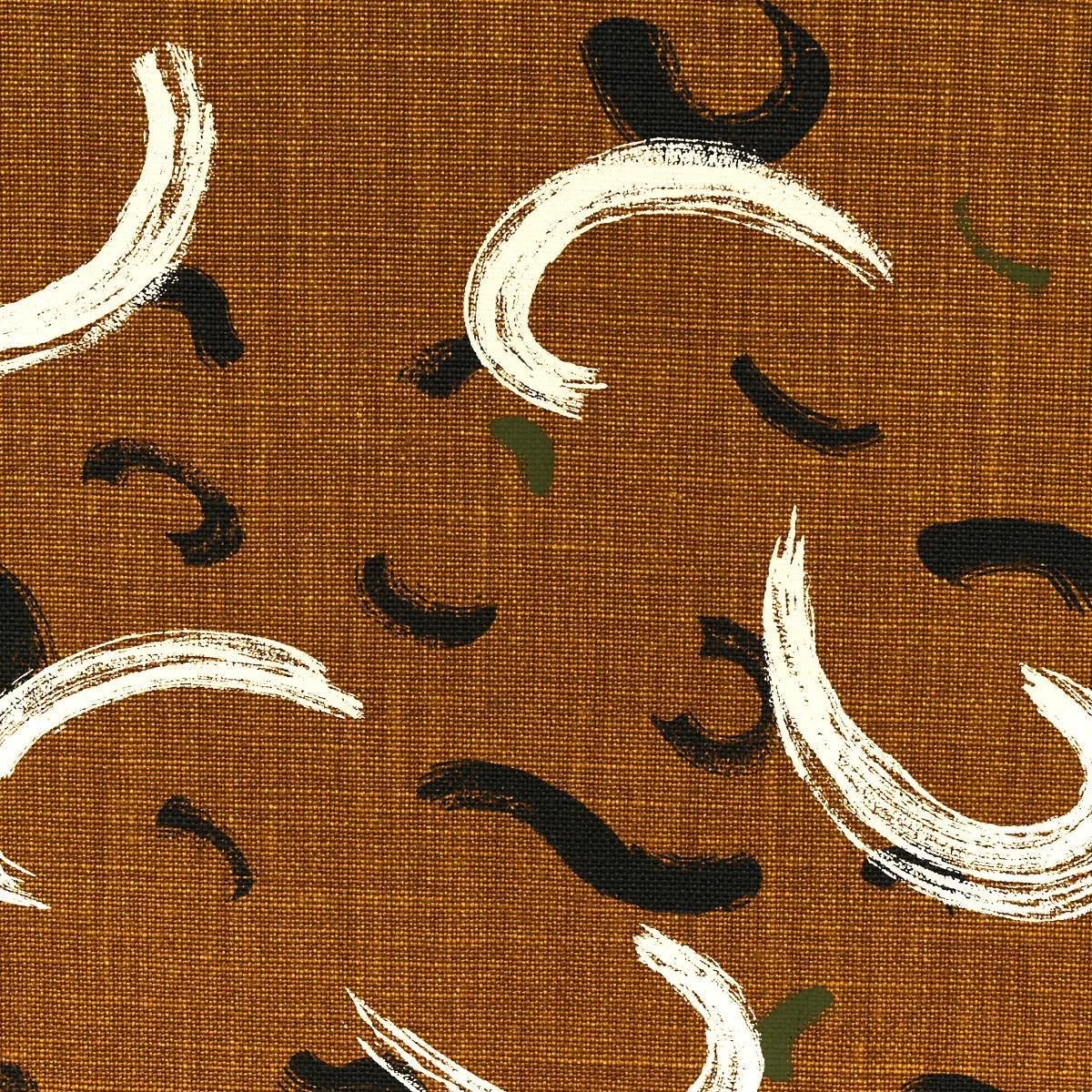 Schumacher 180401 Brushmark Gold fabric swatch