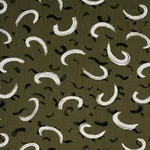 Schumacher 180402 Brushmark Olive fabric swatch