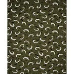Schumacher 180402 Brushmark Olive fabric swatch