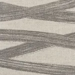 Schumacher 177340 Brushstrokes Charcoal fabric swatch