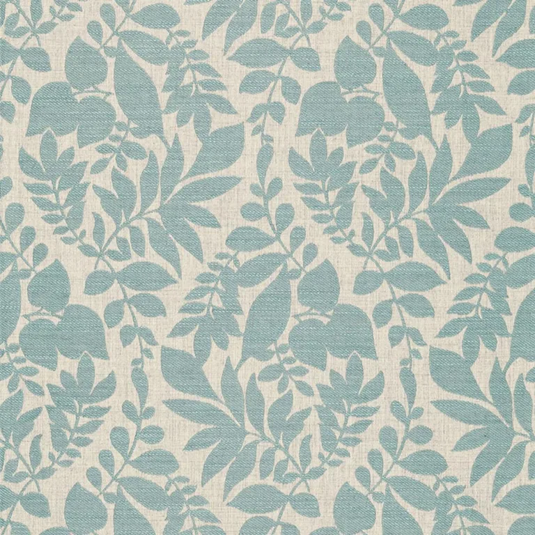 Schumacher 66522 Bruxelles Weave Azure fabric swatch