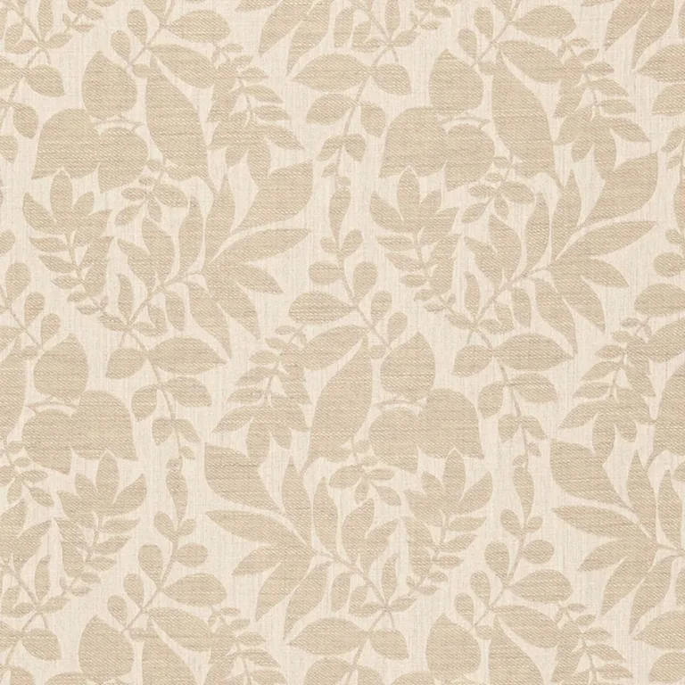 Schumacher 66520 Bruxelles Weave Greige fabric swatch