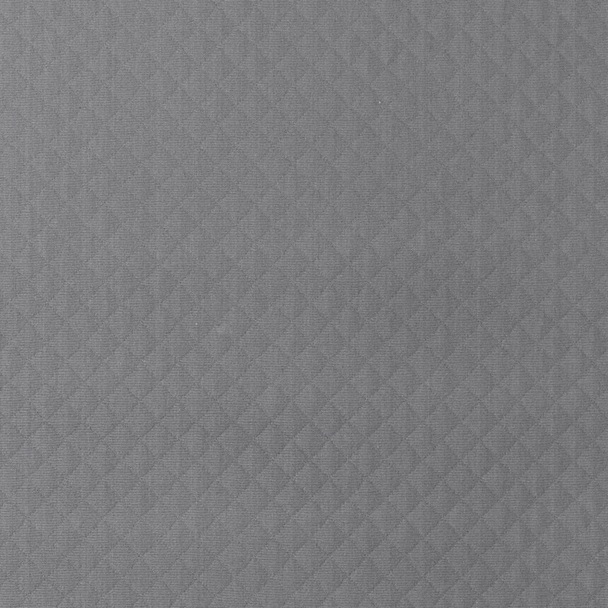 Schumacher 62714 Bryce Diamond Matelassé Charcoal fabric swatch