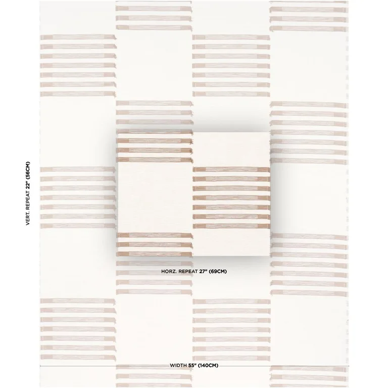 Schumacher 85141 Bryce Sheer Maple fabric swatch
