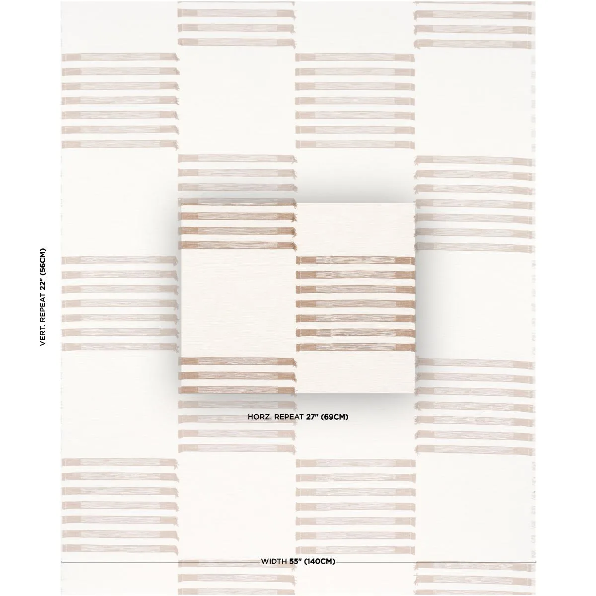 Schumacher 85141 Bryce Sheer Maple fabric swatch