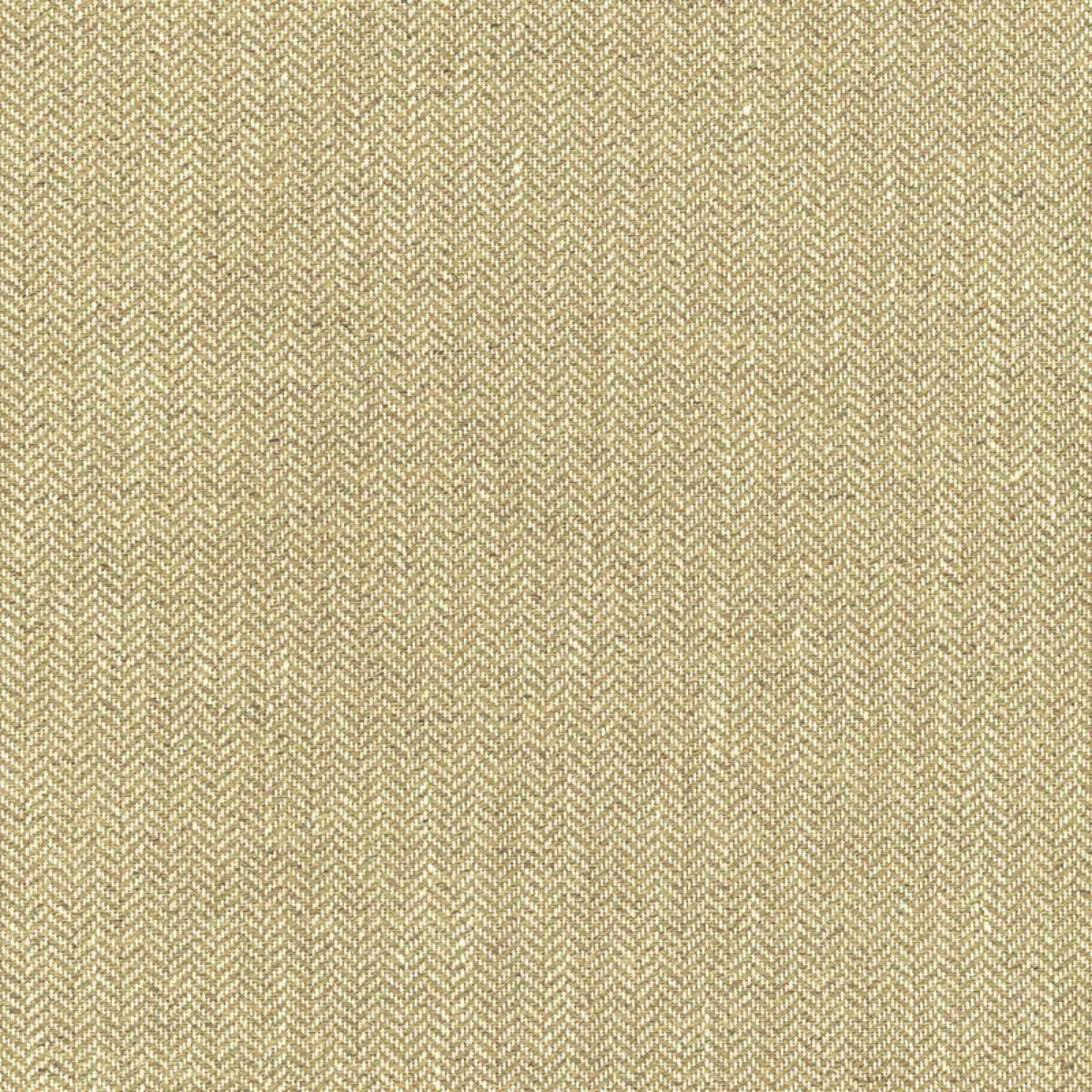 Schumacher 54920 Bryton Linen Herringbone Linen fabric swatch