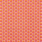 Schumacher 177153 Buds Pink & Orange fabric swatch