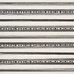 Schumacher 74481 Buena Vista Black fabric swatch