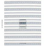 Schumacher 74483 Buena Vista Indigo fabric swatch