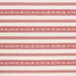 Schumacher 74480 Buena Vista Red fabric swatch