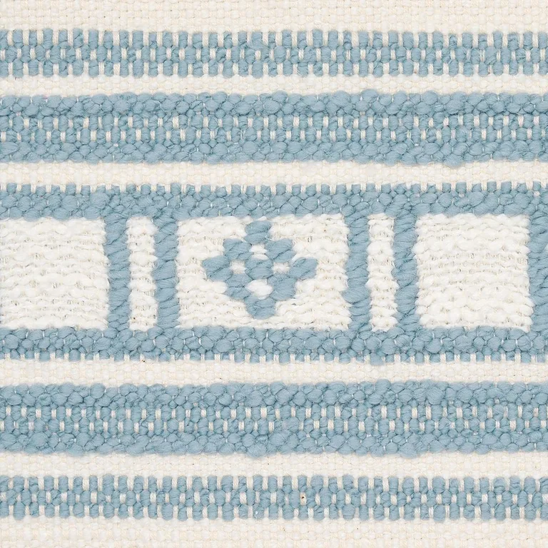 Schumacher 74482 Buena Vista Sky fabric swatch