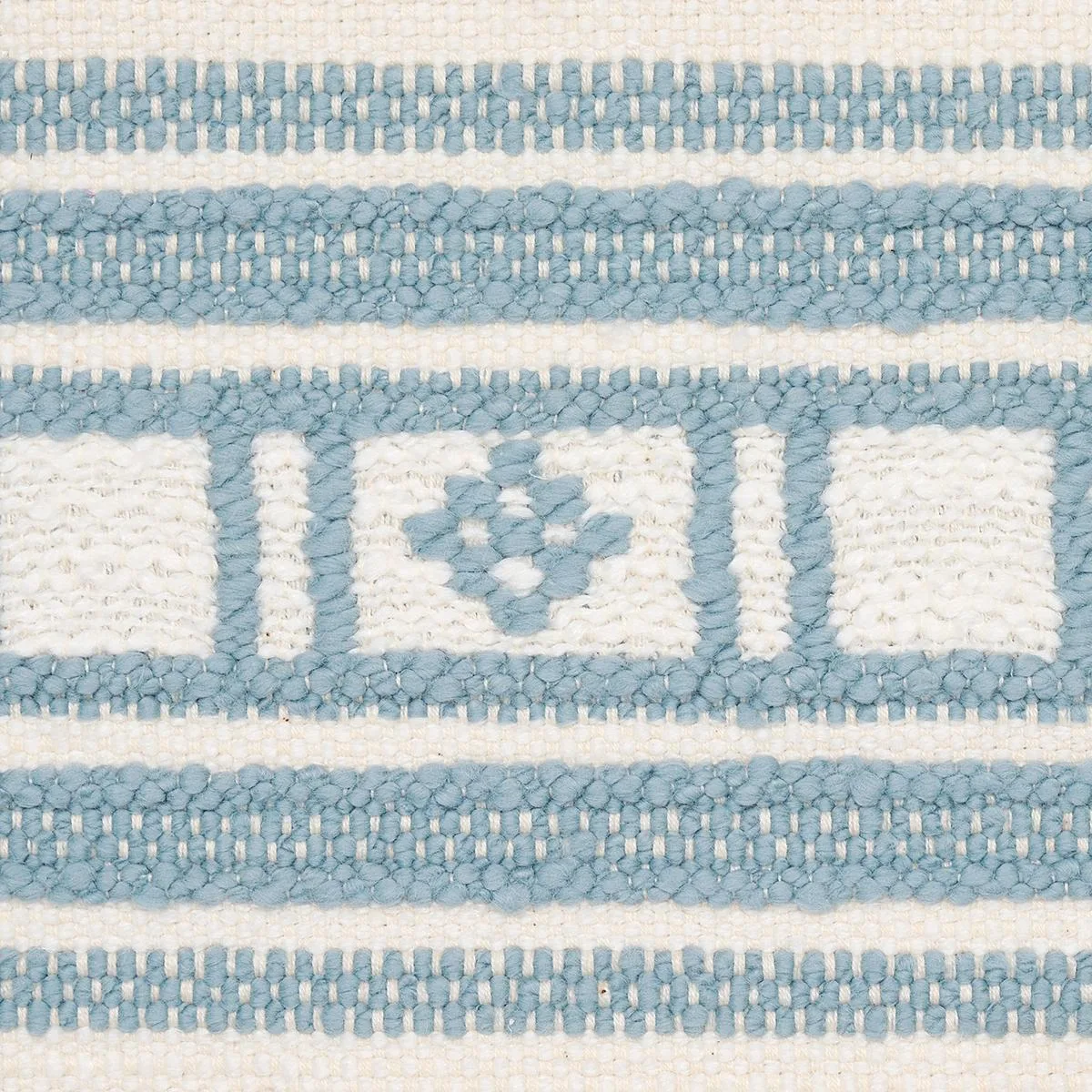 Schumacher 74482 Buena Vista Sky fabric swatch