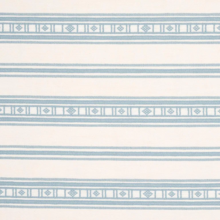 Schumacher 74482 Buena Vista Sky fabric swatch