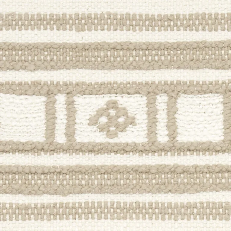 Schumacher 74484 Buena Vista Wheat fabric swatch