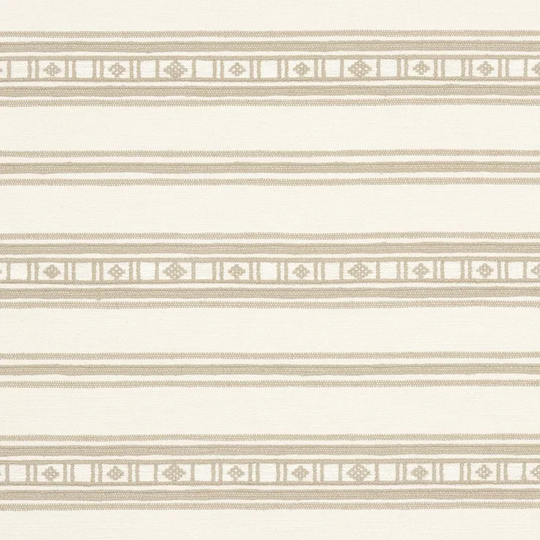 Schumacher 74484 Buena Vista Wheat fabric swatch